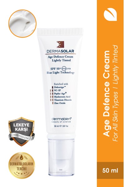 Dermasolar® Lightly Tinted (Hafif Renkli) 50ML