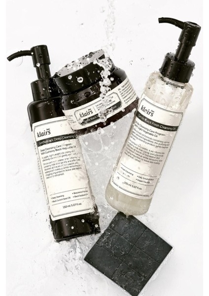 Gentle Black Fresh Cleansing Oil - Nazik Makyaj Temizleme Yağı 150ML