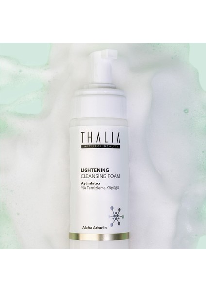 Yüz Temizleme Köpüğü 150 ml Ton Eşitleyici Aydınlatıcı Leke Karşıtı Alpha Arbutin Tüm Cilt Tipleri indirimleri
