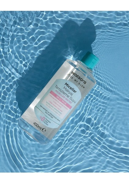 Micellar Kusursuz Makyaj Temizleme Suyu 400 ml Hassas Ciltlere Özel Nazik Formül