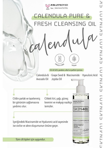Yüz Temizleme Yağı 200 ml Niacinamide İçerikli Arındırıcı Makyaj Temizleyici Tüm Ciltler indirimleri