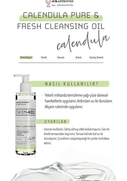 Yüz Temizleme Yağı 200 ml Niacinamide İçerikli Arındırıcı Makyaj Temizleyici Tüm Ciltler