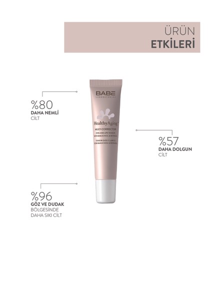 Multi Corrector Eyes and Lips Tensor Göz ve Dudak Çevresi Bakım Kremi 15 ml indirimleri