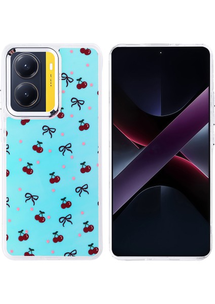 Poco X7 Pro Kılıf Airbag Tasarımlı Tkdw Hadra Kapak - Kiraz