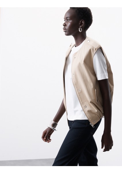 Pamuk Karışımlı T-Shirt