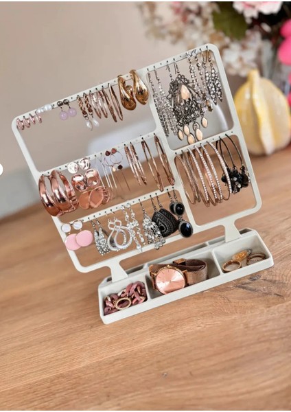 Takı Organizer Standı Mücevher Aksesuar Çantası Yüzük Küpe Saat Düzenleyici modelleri