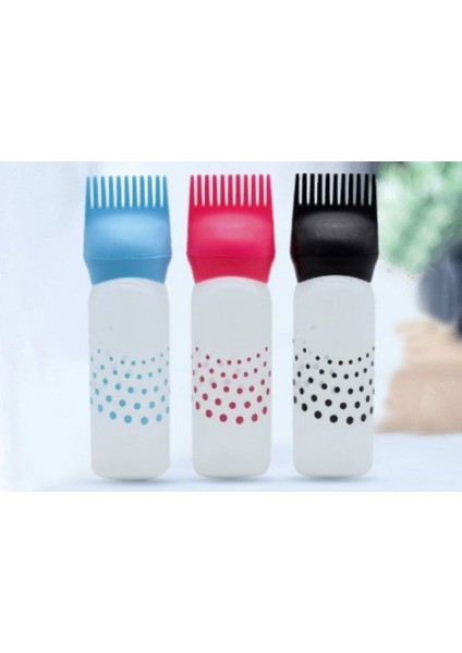 Saç Boyama ve Bakım Yağı Uygulama Şişesi, 1 Adet, Beyaz Renk modelleri