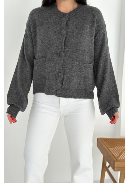 Kadın Tiftik Triko Hırka – Kaplama Düğmeli & Yumuşak Dokulu fiyatları