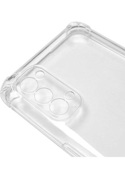 Oppo Reno 4 Kılıf Tkdw Kamera Korumalı Nitro Anti Shock Silikon-Renksiz modelleri