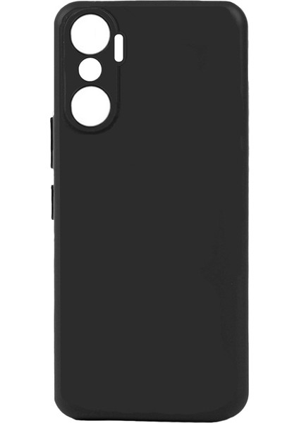 Infinix Hot 20 Kılıf Tkdw Biye Silikon-Siyah