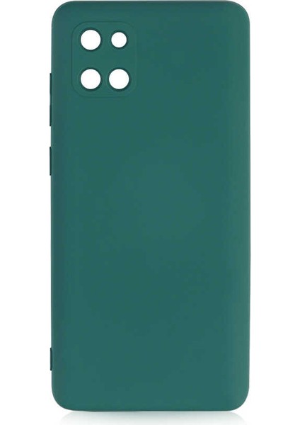 Galaxy A81 (Note 10 Lite) Kılıf Tkdw Mara Laaakan Kapak-Koyu Yeşil