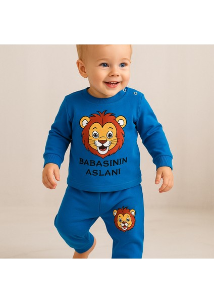 Babasının Aslanı Erkek Bebek 2'li Takım
