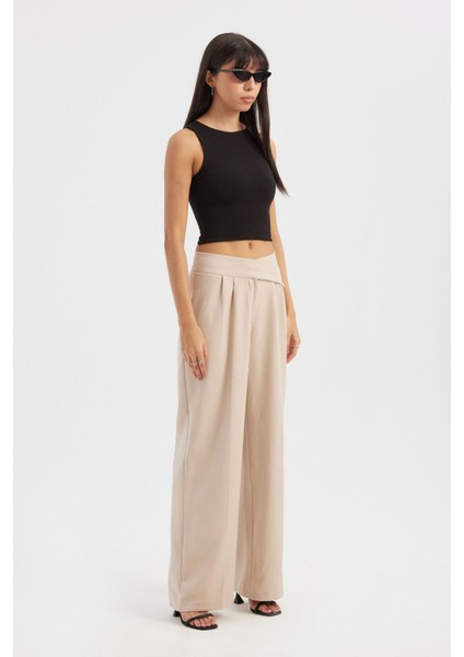 Kadın Yuvarlak Yaka Temel Tank Atlet Black