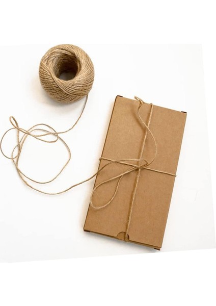 Doğal Jüt Ip Kendin Yap El Sanatları Için Sarma, Paketleme ve Ev Dekorasyonu Için Ip, 10 Adet modelleri