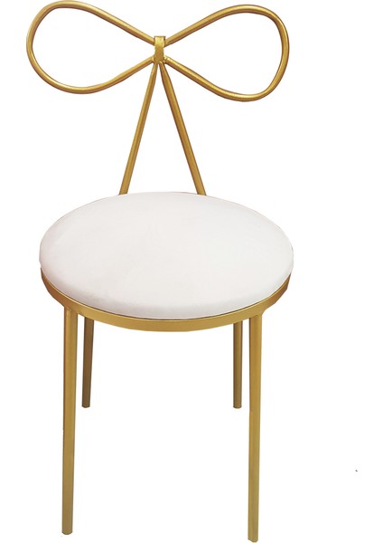 Fiyonk Makyaj Sandalyesi Metal Gold fiyatları