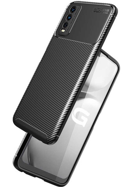 Vivo Y11S Kılıf Tkdw Negro Silikon Kapak-Siyah indirimleri