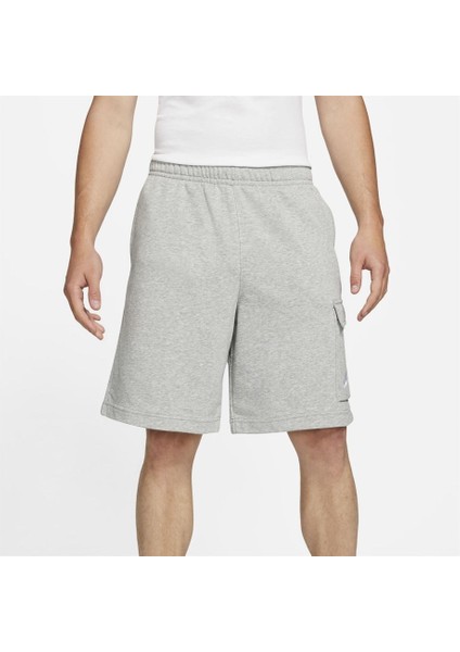 Club Erke Kargo Cepli Günlük Şort - Gri Pamuklu Rahat Şort - DD7014-063 indirimleri