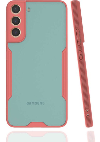 Galaxy S22 Plus Kılıf Tkdw Parfe Kapak-Pembe