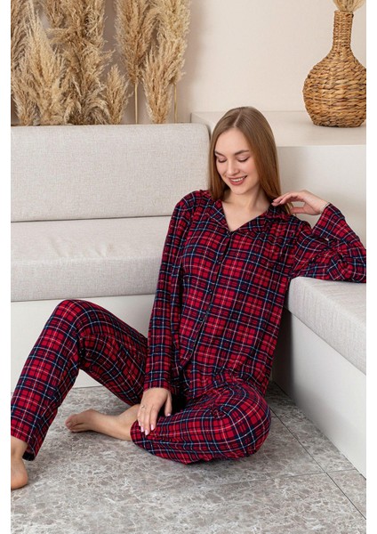 Uzun Kollu Milan Gömlek Pijama Takımı- Soft Seri fiyatları