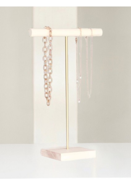 40 cm Ahşap Takı Organizeri, Dekoratif Kolye ve Takı Askısı, Aksesuar Düzenleyici modelleri