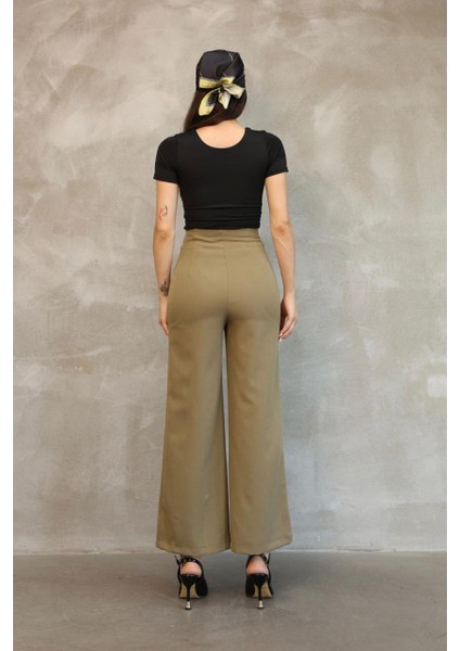 Kadın Haki Mango Model Pantolon fiyatları