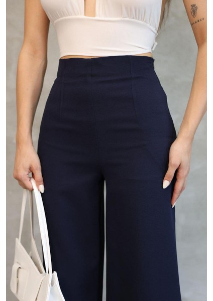 Kadın Lacivert Mango Model Pantolon fırsatları