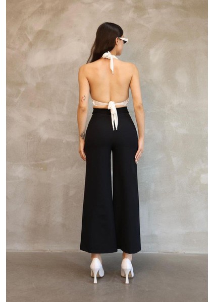 Kadın Siyah Mango Model Pantolon modelleri