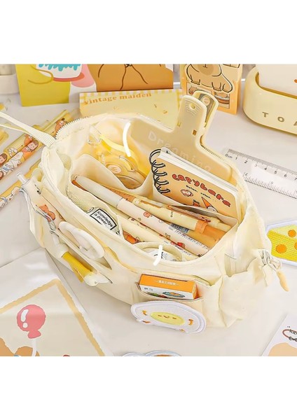 Şık Çok Bölmeli Kalem Kutusu, Okul ve Ofis Için Fonksiyonel Tasarım modelleri