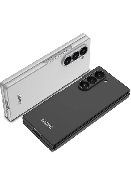 Galaxy Z Fold 6 Kılıf Tkdw Sert Kıpta Kapak-Gri indirimleri
