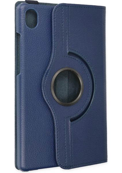 Dsdrn Newface Samsung Galaxy X510 Tab S9 Fe 11 Kılıf 360 Tablet Deri Kılıf - Lacivert