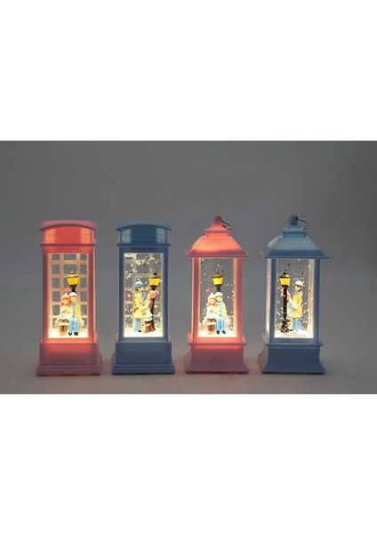 Kış Masalı Işıklı Kar Küresi ALK3394