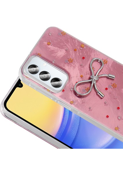 Galaxy A15 Kılıf Kamera Korumalı Figürlü Tkdw Ponti Silikon Kapak - Lila fırsatları