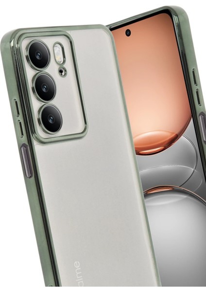 Dsdrn Newface Realme C75 4g Kılıf Razer Lensli Silikon - Yeşil fiyatları