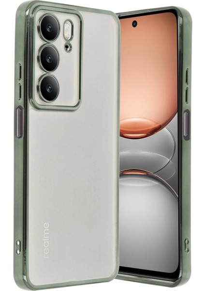 Dsdrn Newface Realme C75 4g Kılıf Razer Lensli Silikon - Yeşil modelleri