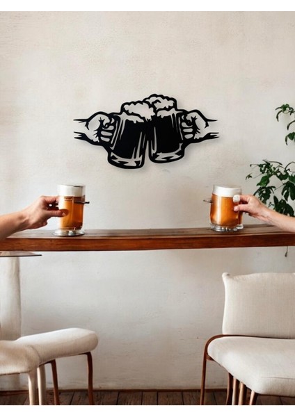 Aa Pilli Ledli Bira Bardağı Tablosu, Dekoratif Ledli Işıklı Tablo fiyatları