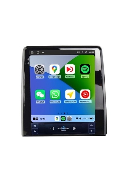 Renault Clio 5 Tesla 2019/2024 6gb Ram 128GB Hafıza Carplay Kamera Android Multimedya fiyatları