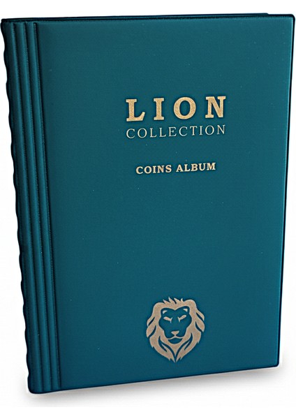 Lion 72 Gözlü Kapamalı Madeni Para Albümü Yeşil fiyatları
