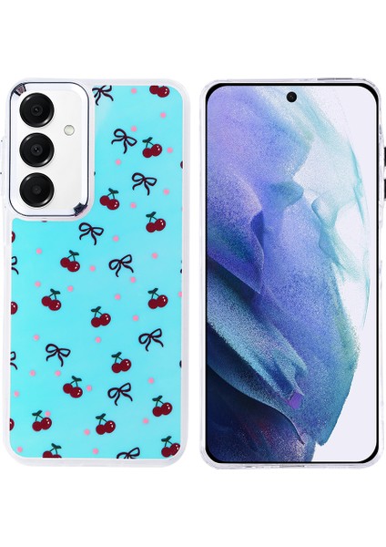 Galaxy A55 Kılıf Airbag Tasarımlı Tkdw Hadra Kapak - Kiraz