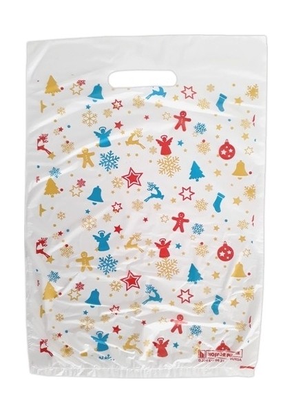 0 No (20*30) Blok 100'lü El Geçme Beyaz Poşet (3 paket)