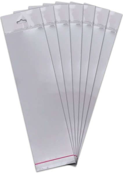 5*35 Sedefli Askılı (Askı Kısmı Beyaz) Bantlı OPP (Parlak-Şeffaf) Jelatin 1000 Adet fiyatları