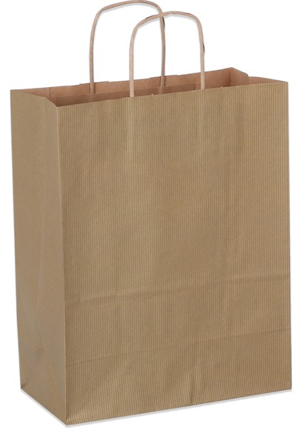 32*41*12 Gold Kraft Saplı Kağıt Çanta 25 Adet modelleri
