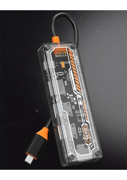 Ally 6in1 Type-C To Usb3.0 + Usb2.0 + Type-C Pd 100W + HDMI + VGA + 3.5mm Çoğalt? - SBS9117-4368 fiyatları