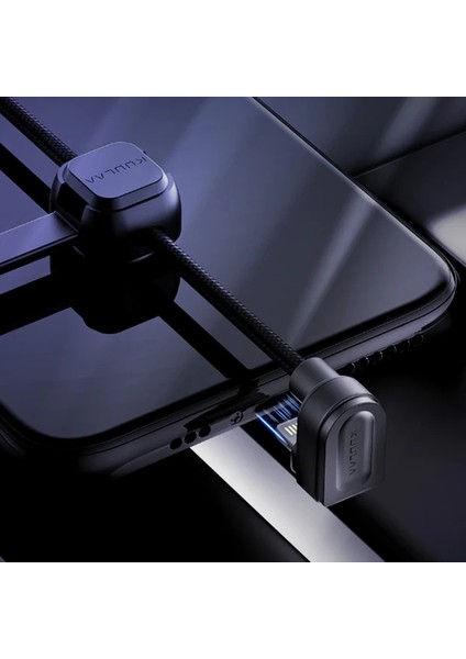Kuulaa U-Shape Mobile Game Iphone Oyuncu Şarj Kablosu 1METRE-(5775) - SBS3277-7688 modelleri