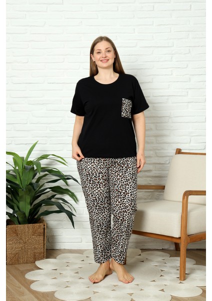 %100 Pamuk Büyük Beden 3 Parça Kadın Pijama Takımı indirimleri