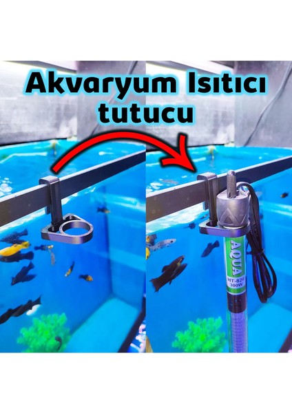 Akvaryum Isıtıcı Tutucu