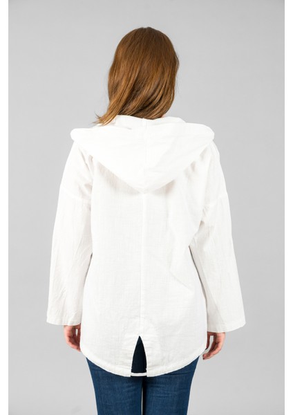 Müslin Kadın Kapüşonlu Ceket indirimleri