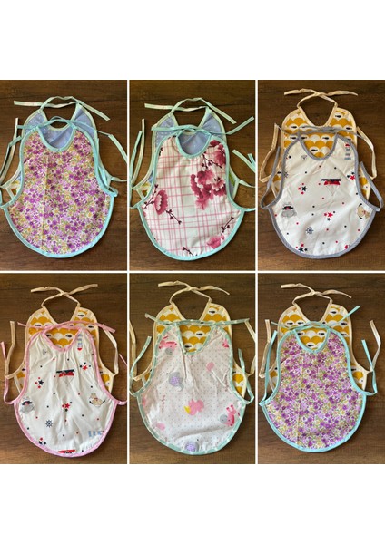 2 Adet Yenidoğan Kız Erkek Bebek Çocuk Önlük Mama Önlüğü indirimleri
