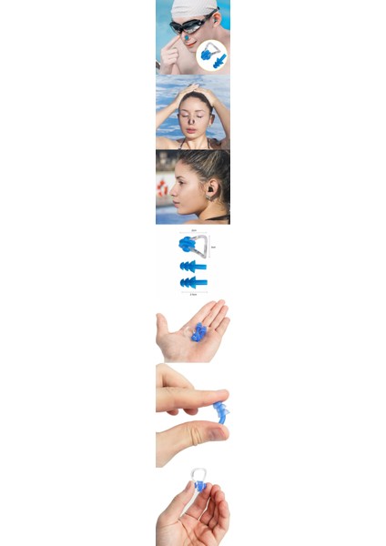 Turk Kulak ve Burun Tıkayıcı Havuz 4 Lü Aile Seti - SBS3667-1146 fiyatları