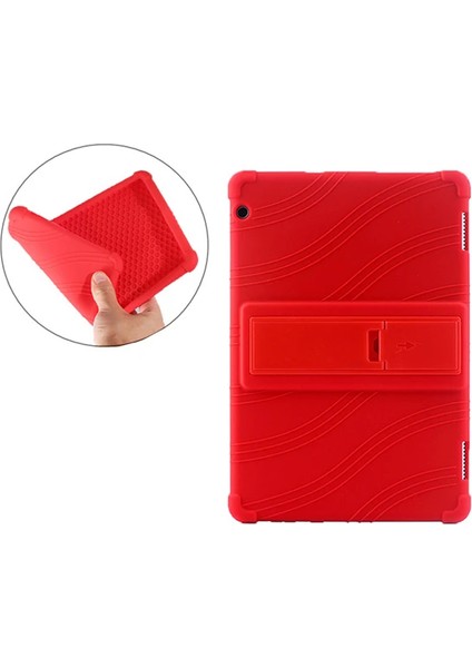 Huawei Mediapad T510 Standlı Silikon KILIF-(5775) - SBS5985-4470 modelleri