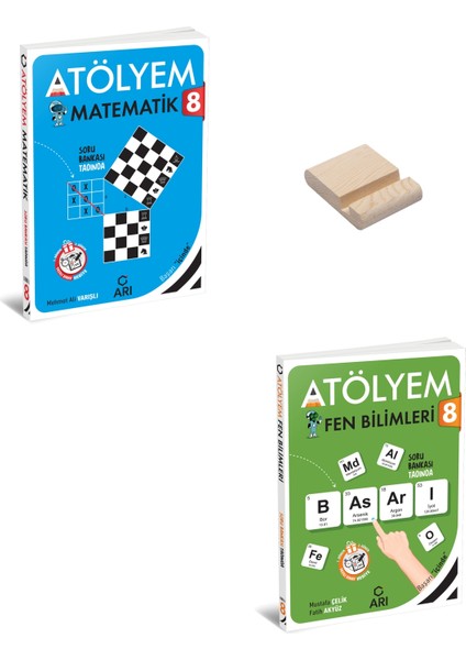 Lgs 8. Sınıf Matematik ve Fen Bilimleri + Telefon Standı